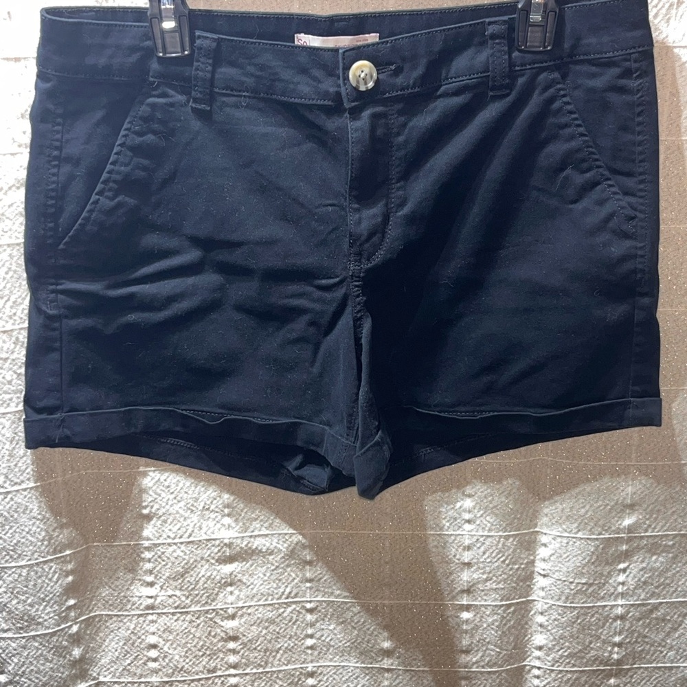 SO Women's Classic Black Bermudas
